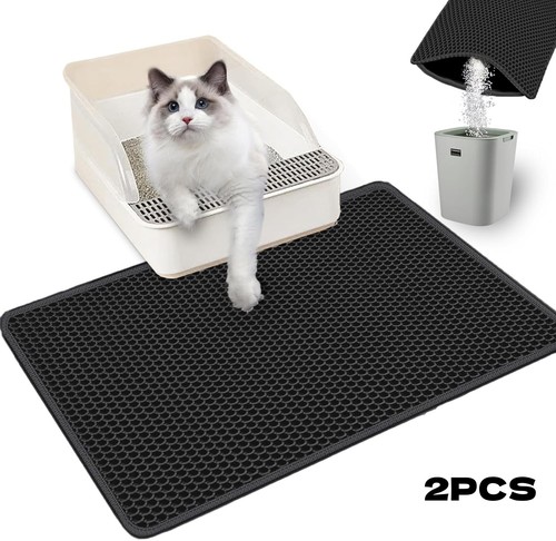 2pcs cat litter mat - 2pcs,