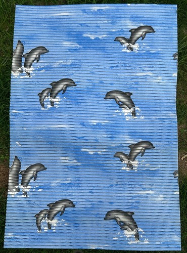 Blue dolphin foam - blue,
