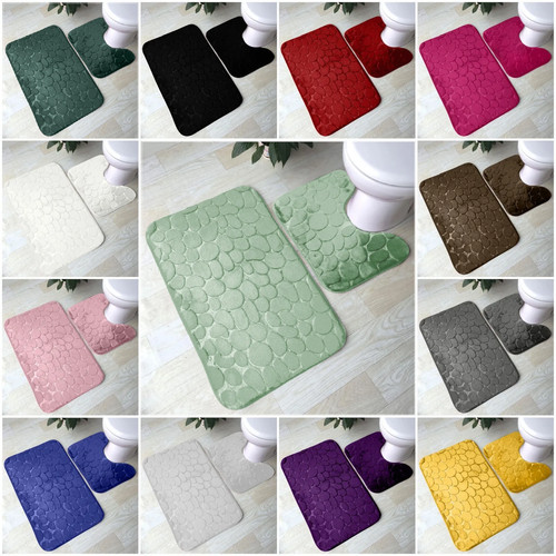 Bath mat pedestal - mat, memory