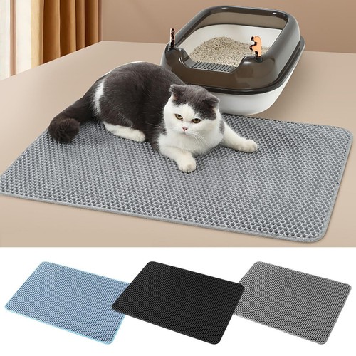 Double layer cat litter mat - double-layer,