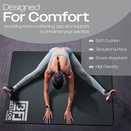 Bestfor yoga mat cushioned - yoga,